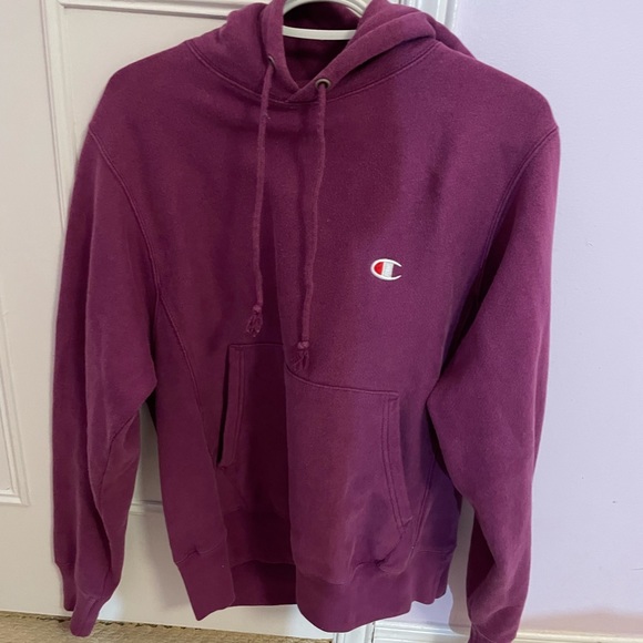 PURPLE CHAMPION HOODIE - Picture 3 of 4
